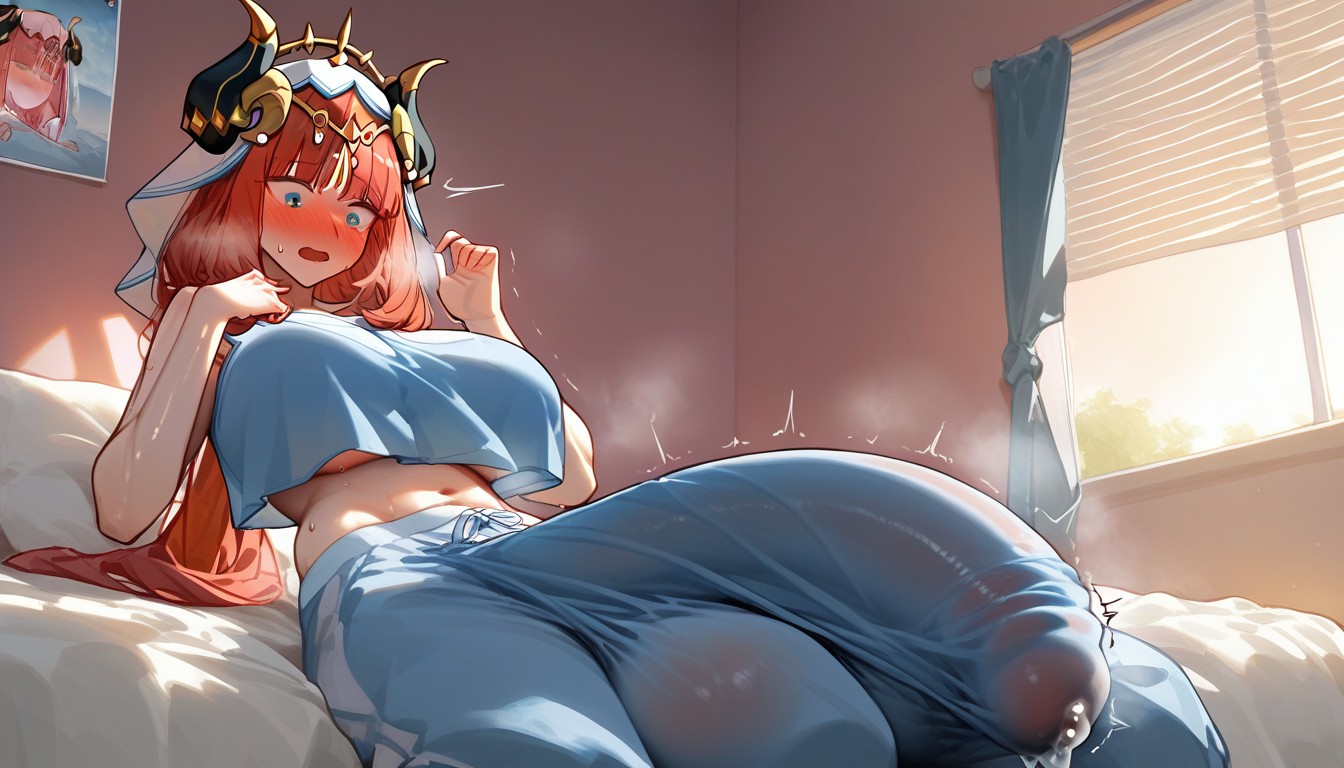 Inside, Looking Down, Sitting Hentai AI Porn