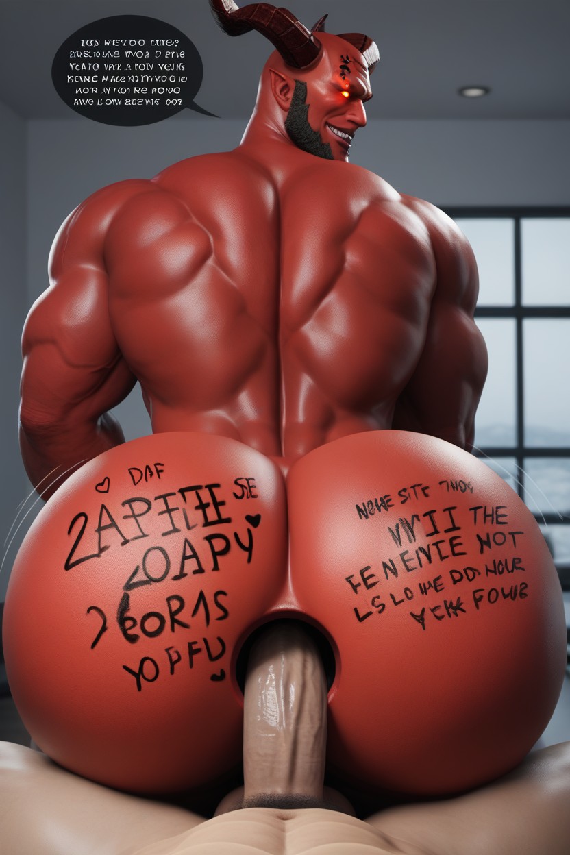 Hole Is Powerful, Power Bottom, Masculine Bottom AI Gay Porn