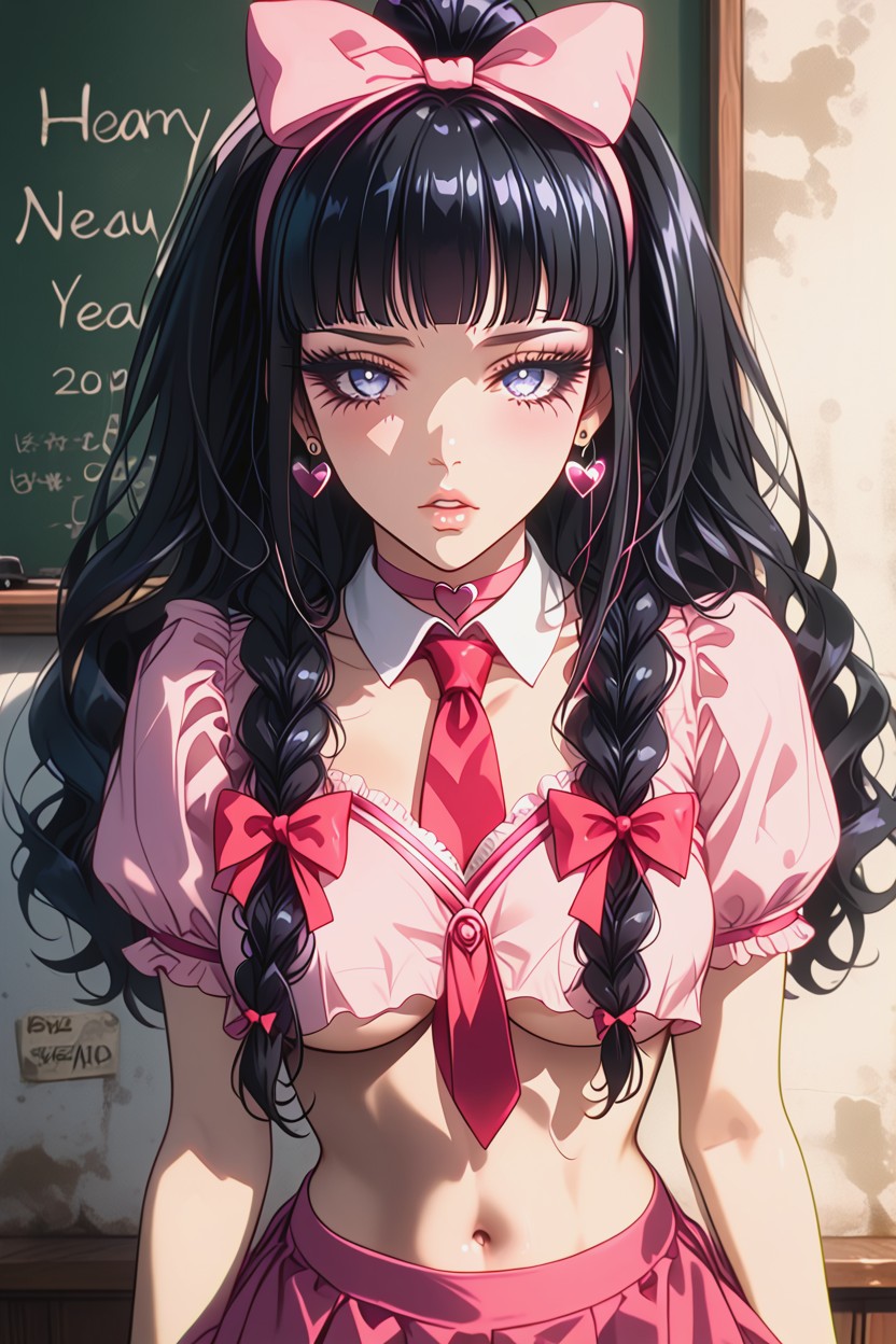 Hyper Detailed, De Rodillas, Jewelry Hentai IA