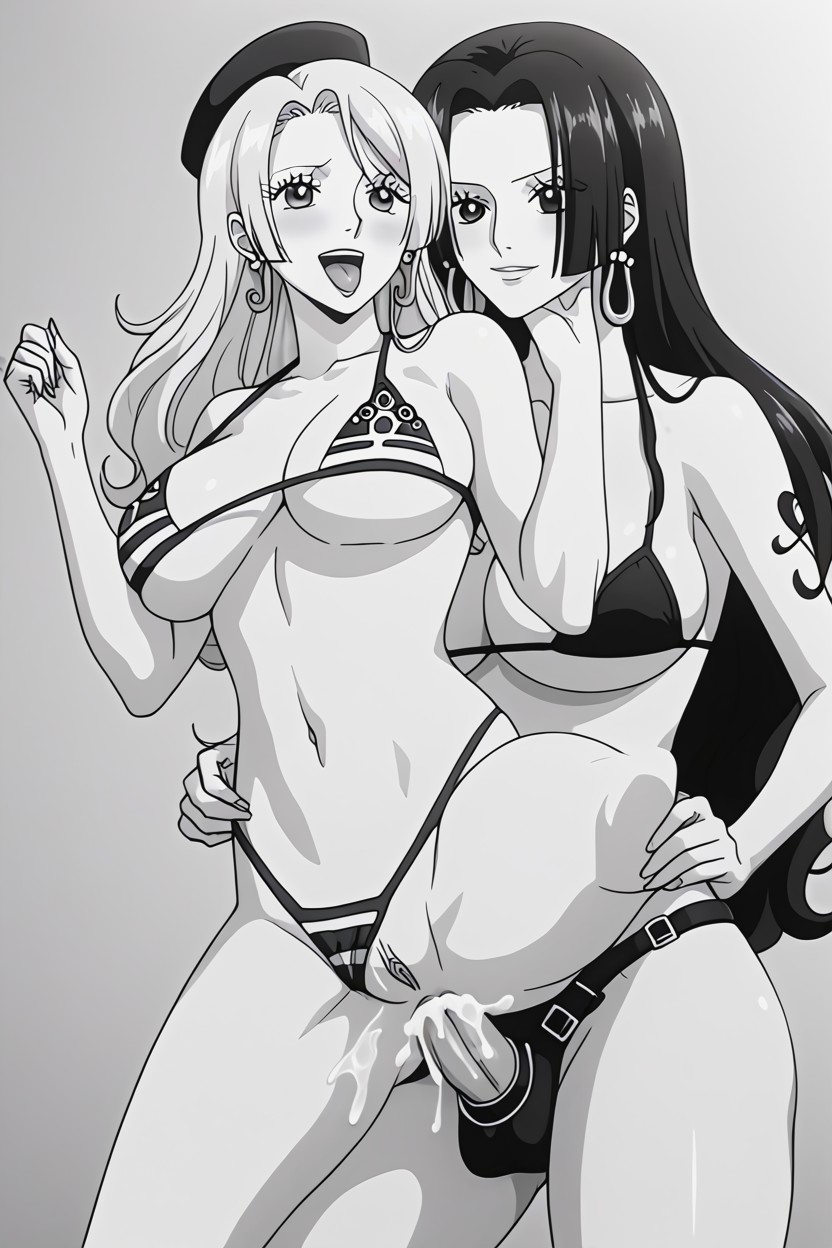 Ojos De Corazón, Imagen A Color, Ropa Ajustada Hentai IA