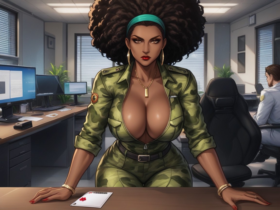Massive Firm Breasts, Afterimage, ボケ ラティーナAIエロ