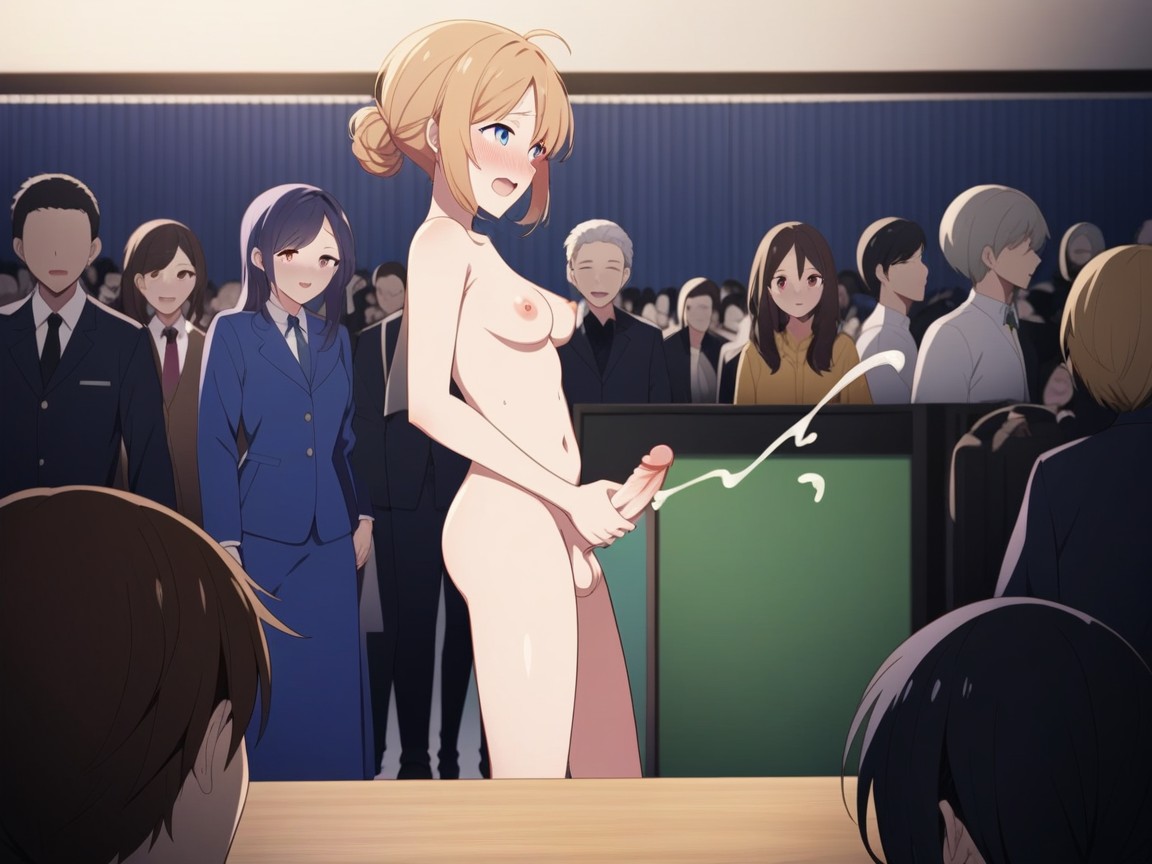 Small, 18+, Showing To Pupils Shemale AI Porn