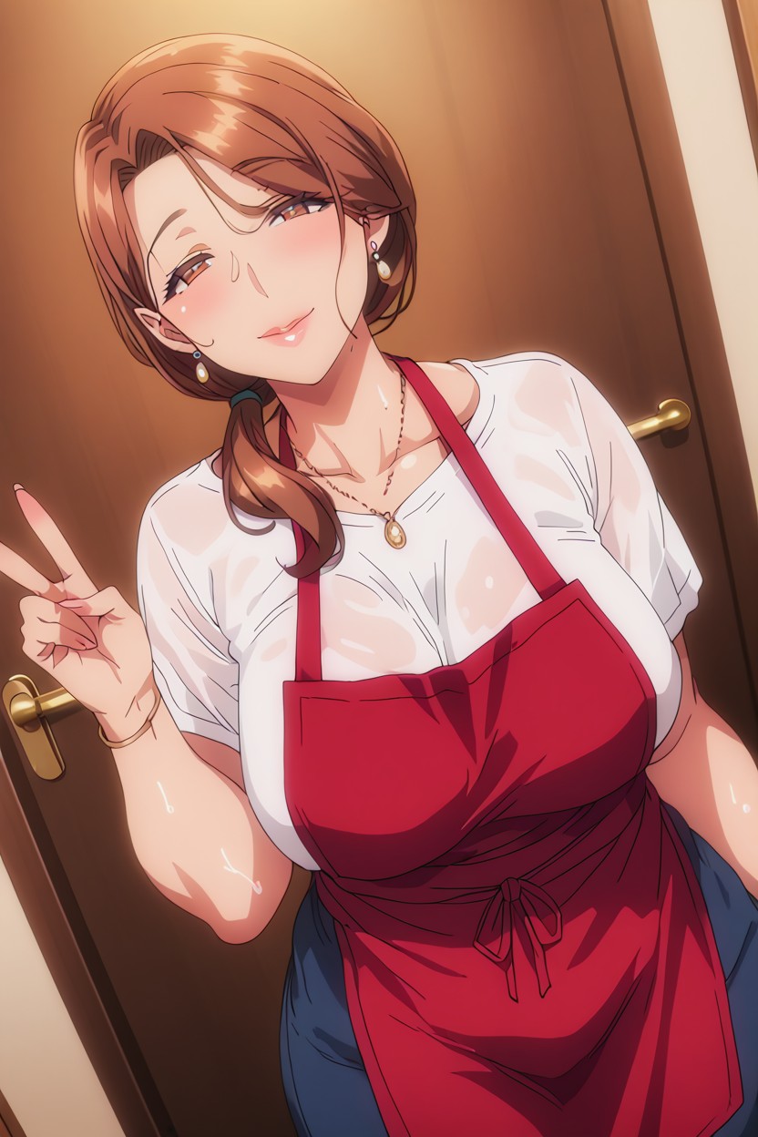 Bracelet, Milf, Fat Man Behind Hentai AI Porn