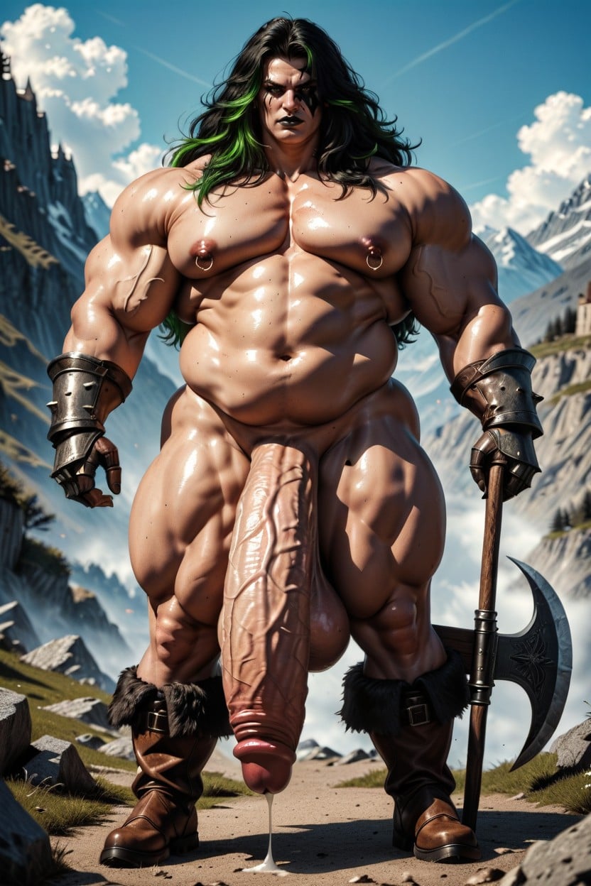 Nipple Rings, Extremely Morbidly Obese, Hyper Cock Longer Than Leg Porno IA Gay