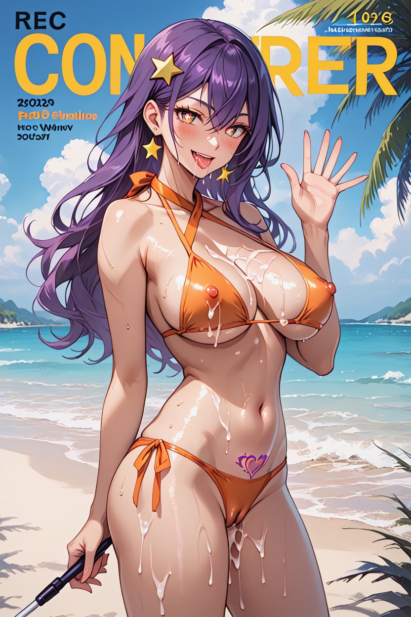 Sparkling Eyes, Pink Womb Tattoos, Sweat Hentai IA