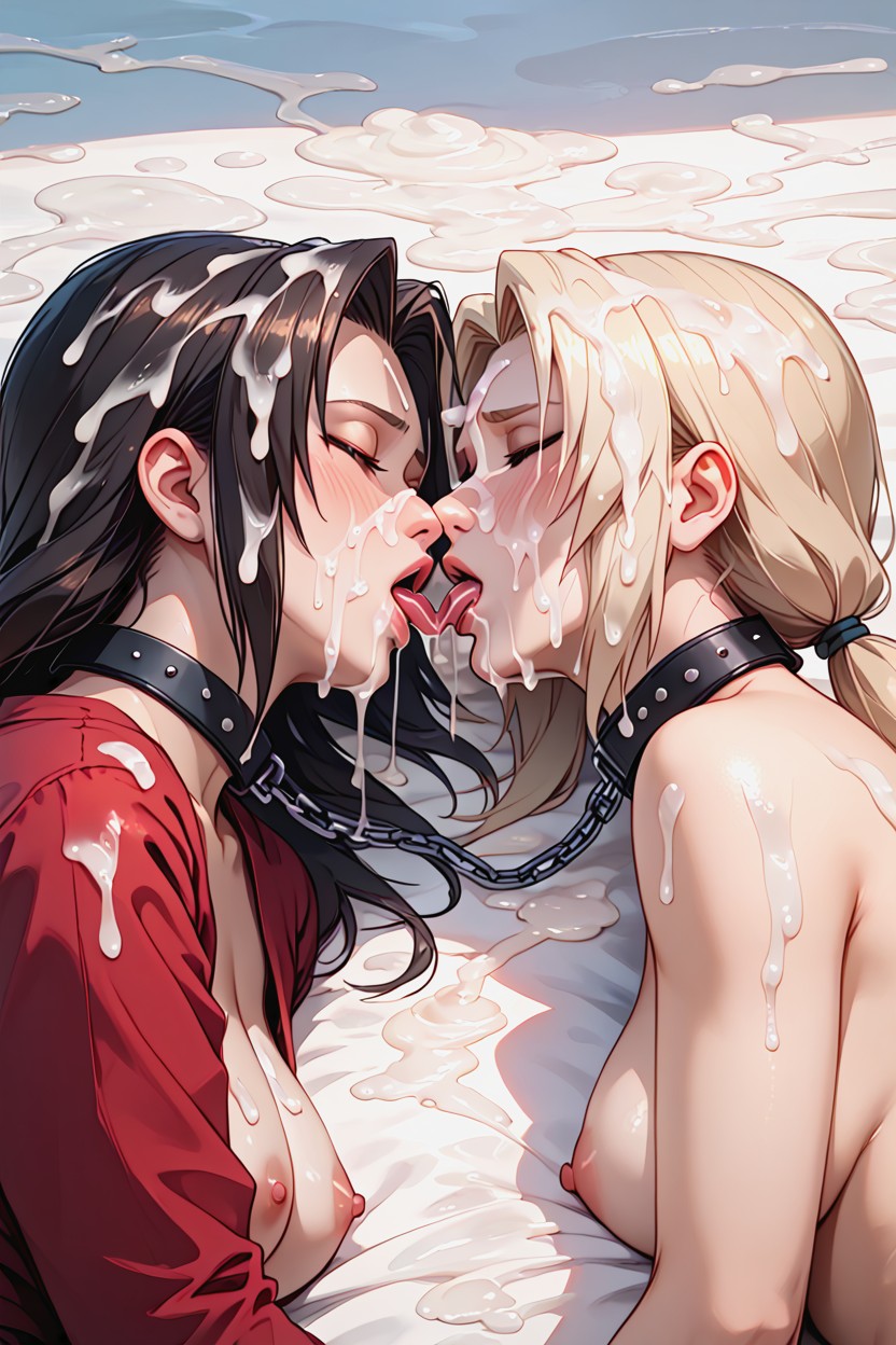Used Slut, Two Submissive Tsunade And Hynata From Naruto, Ashamed Hentai IA