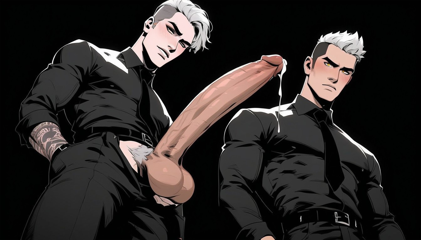 Teasing, Horny, Hard Core Domination AI Gay Porn
