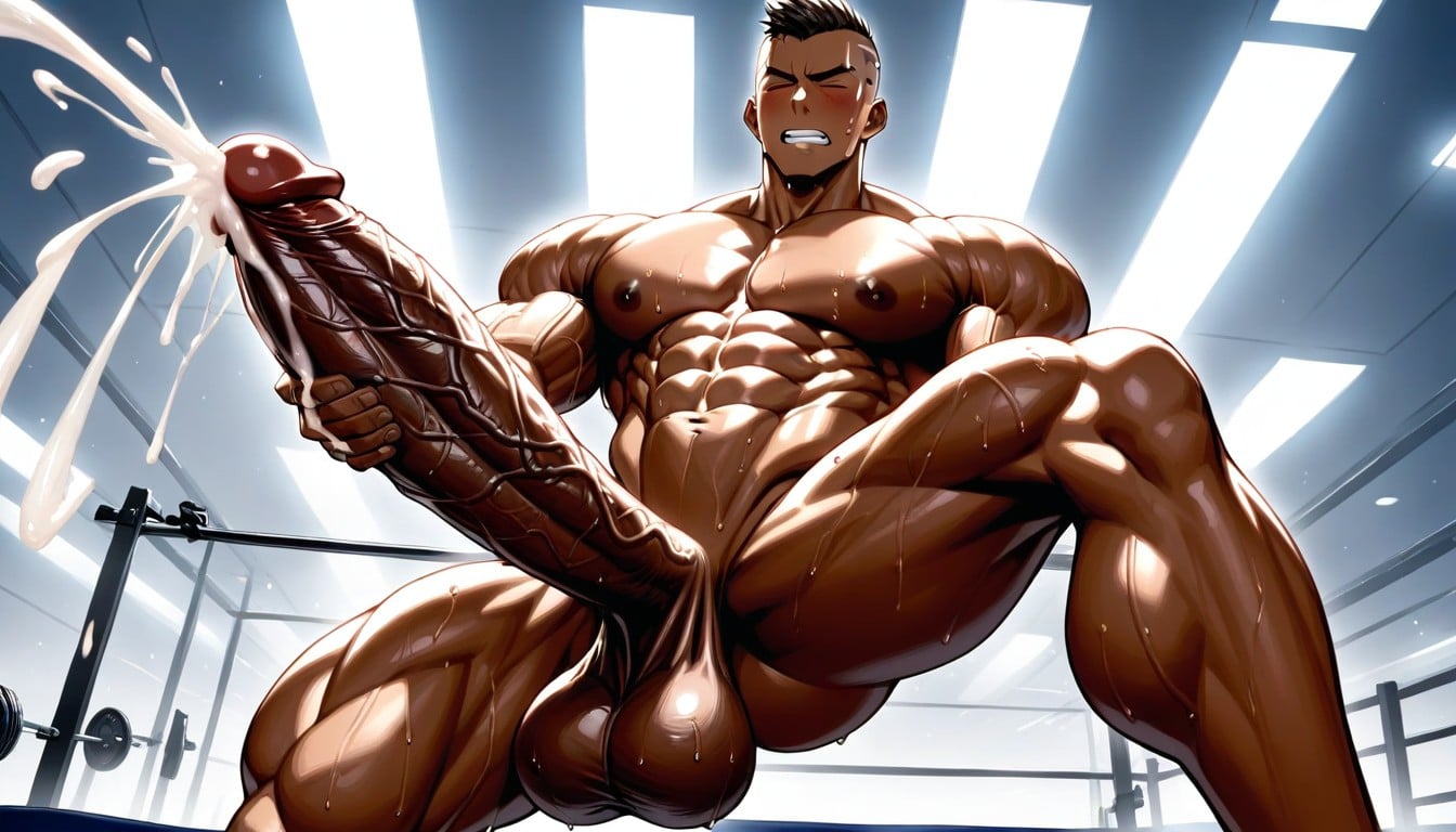 Veins Beyond Their Limits, Limbs Spread Out, Erecting Firm Penis Porno gay IA