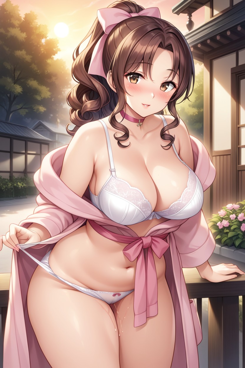 Perfect Waist, Horny, Flower Hentai AI Porn