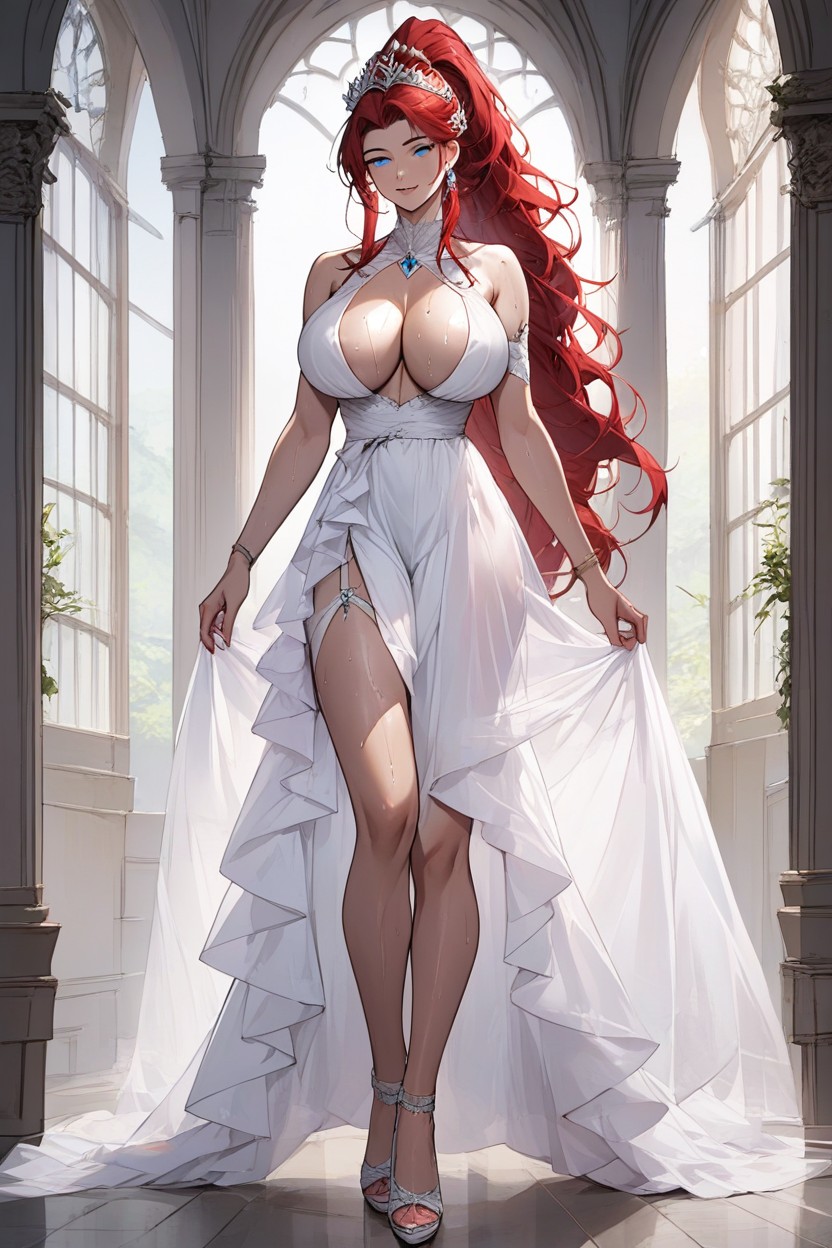 Direct Gaze, Looking Straight At The Viewer, 18+ Hentai AI Porn