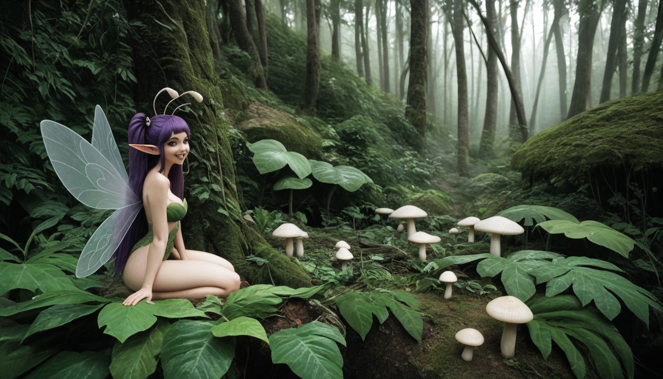 Fairy, 25+, Twin Tails AI Porn