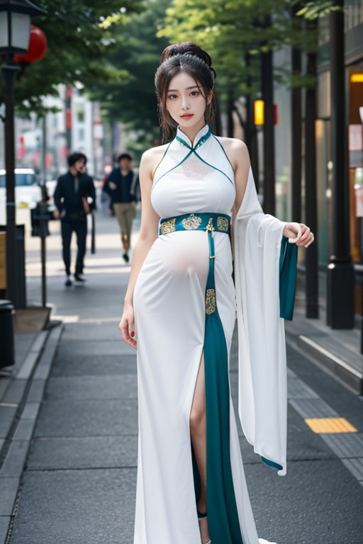 Super Waist, Voluptuous, Full Body Fit Muscle アジアのAIポルノ