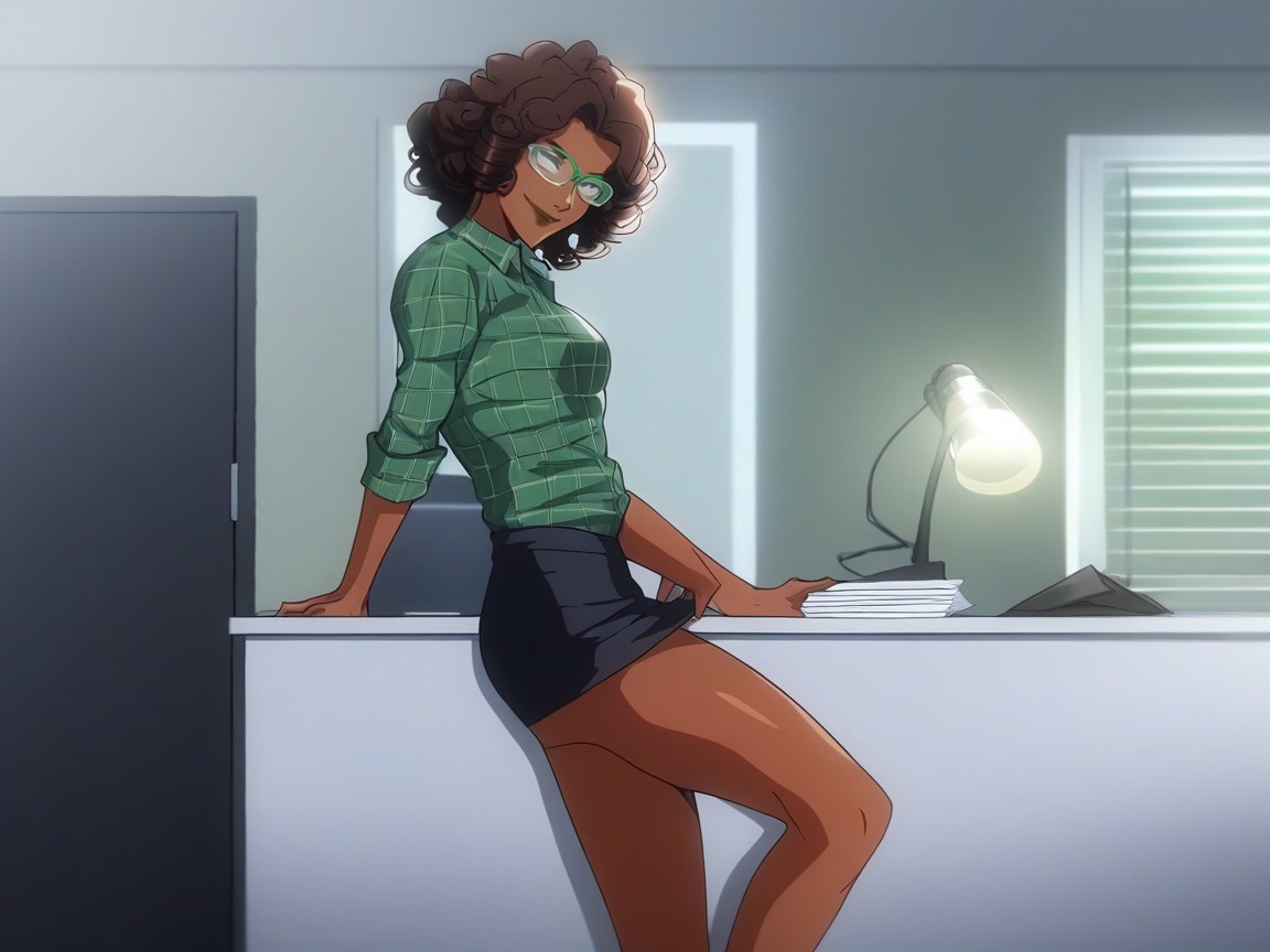 Low Torso Height, Modern Setting, One Woman Hentai AI Porn