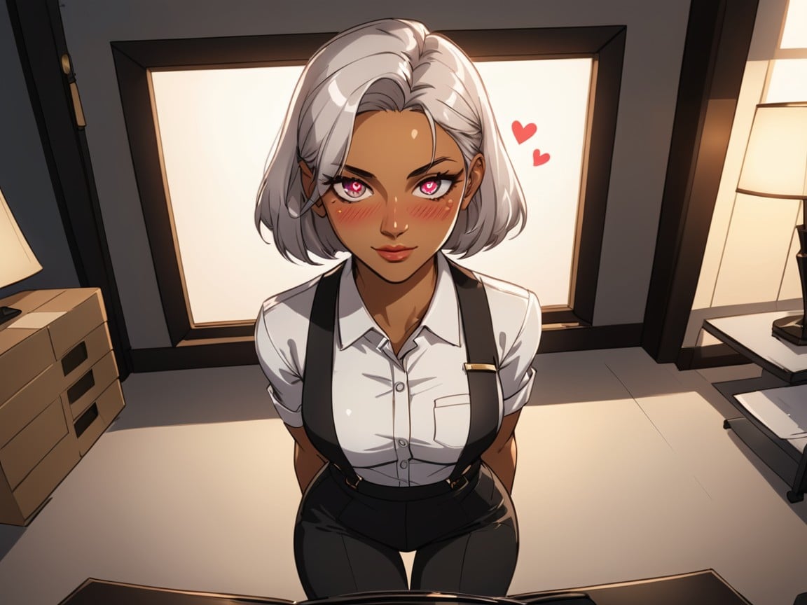 Strong Legs, Mailroom Manager, Bobcut AI Porn