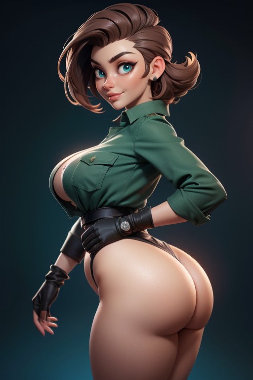 Head Bald On The Sides, Naked, Head Bald On The Sides Hentai AI Porn