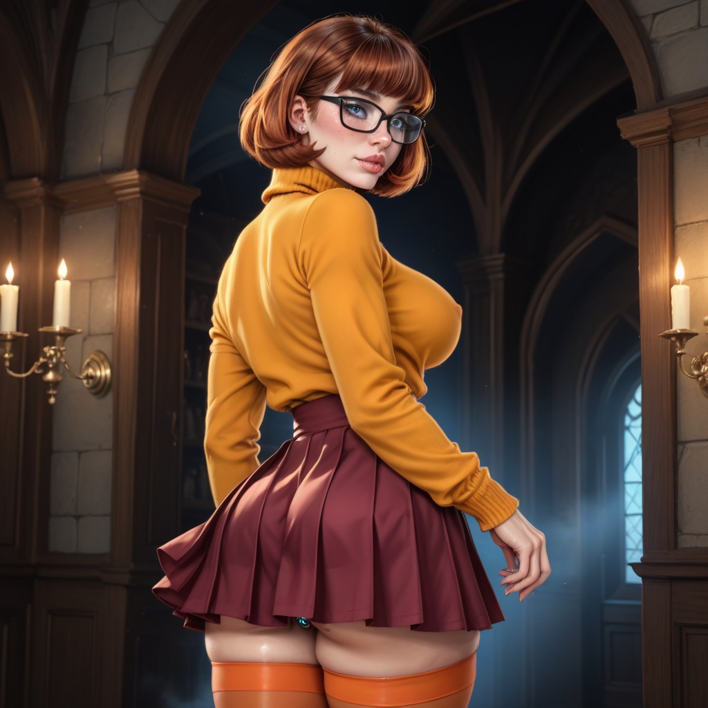 Cross Eyed, Blushing, Fit Clothes AI Porn