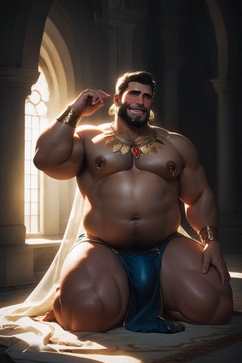 Golden Sunlight, Big Breast, Thick Thighs Porno gay IA