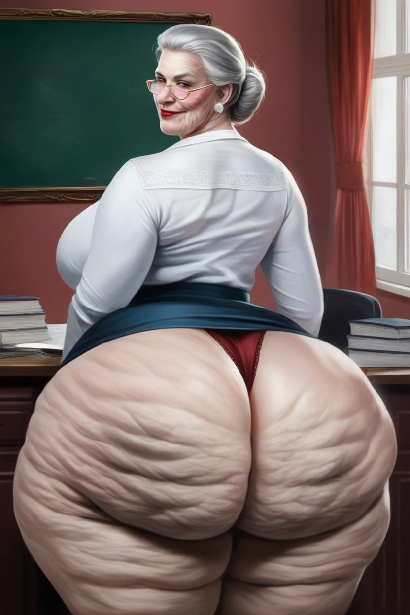 Insanely Huge Booty, Super Thick Thighs, Fit AI Porn