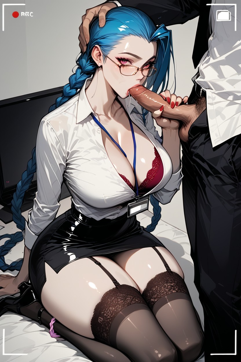 Gold Buttons, Shocked, Kneeling Hentai AI Porn