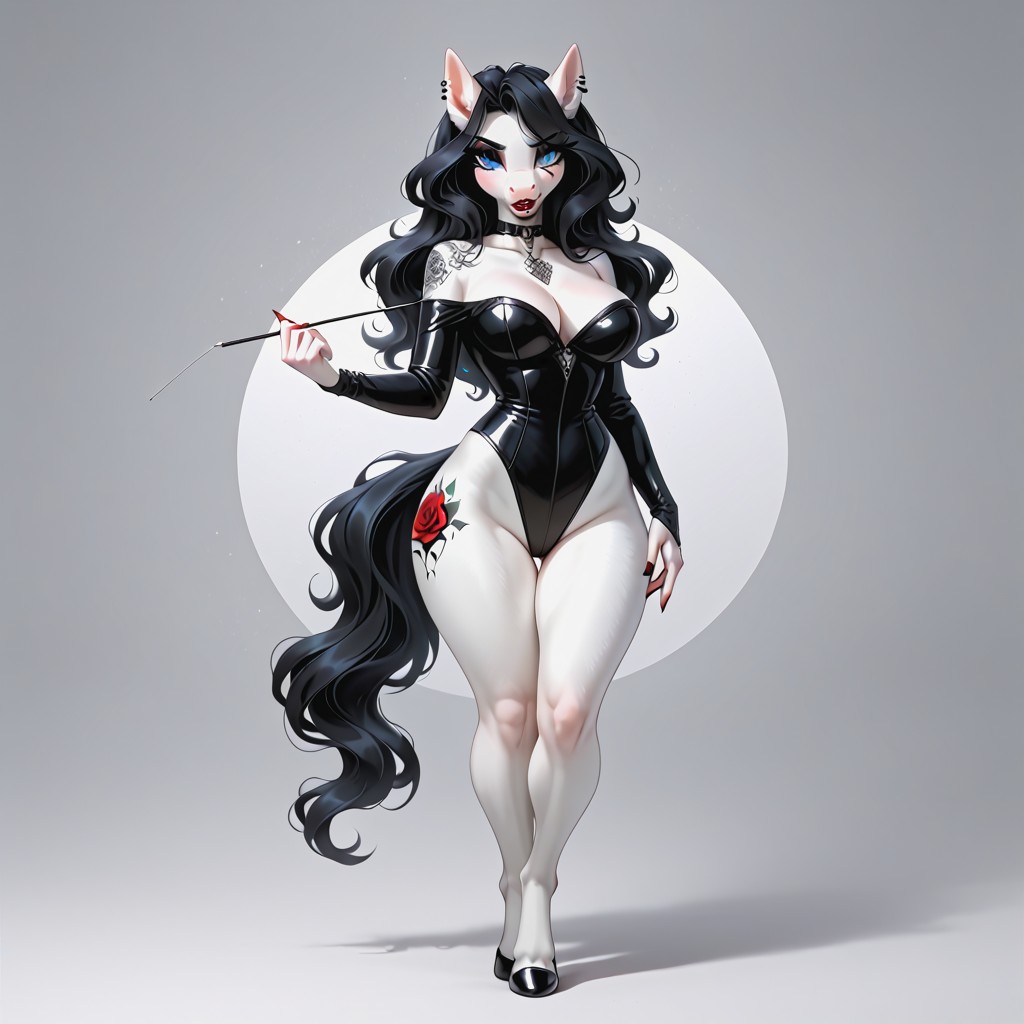 Female Pony, Model, 胴体より大きな尻 ファーリーAIポルノ