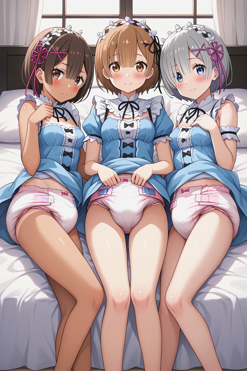 Five Fingers, Sagging Adultdiaper, おしおしお AI Porn
