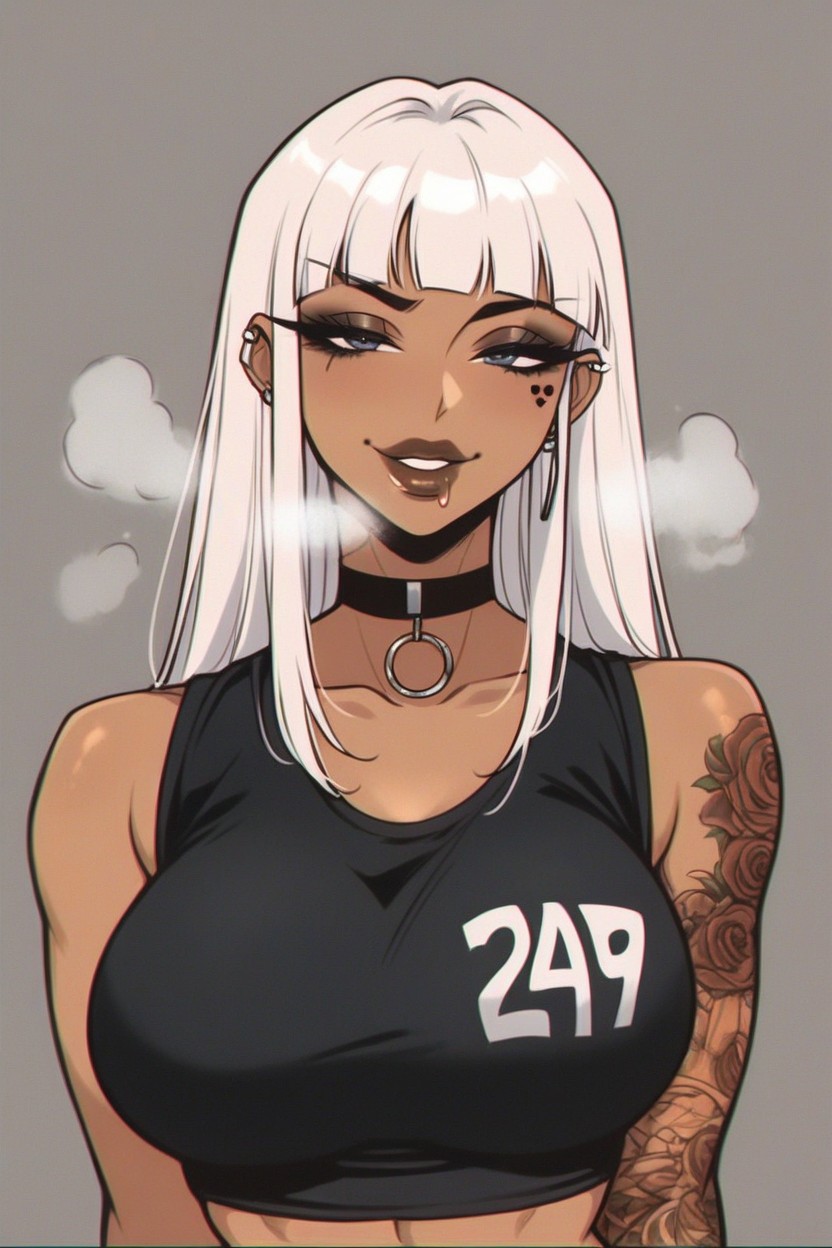 Streetwear, Groped, Mouth Ajar Hentai AI Porn