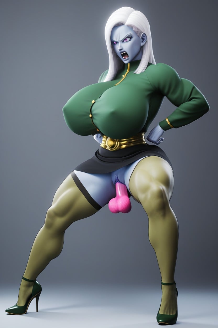 Exposed Boobs, Focus On Face, Outfit On AI Porn