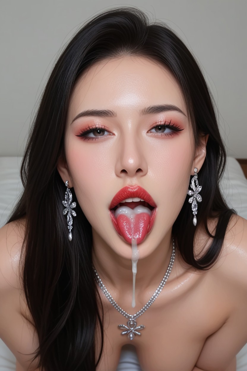 Beautiful Japanese Female Tv Announcer, Sharp Jawline, 18+ Asian AI Porn