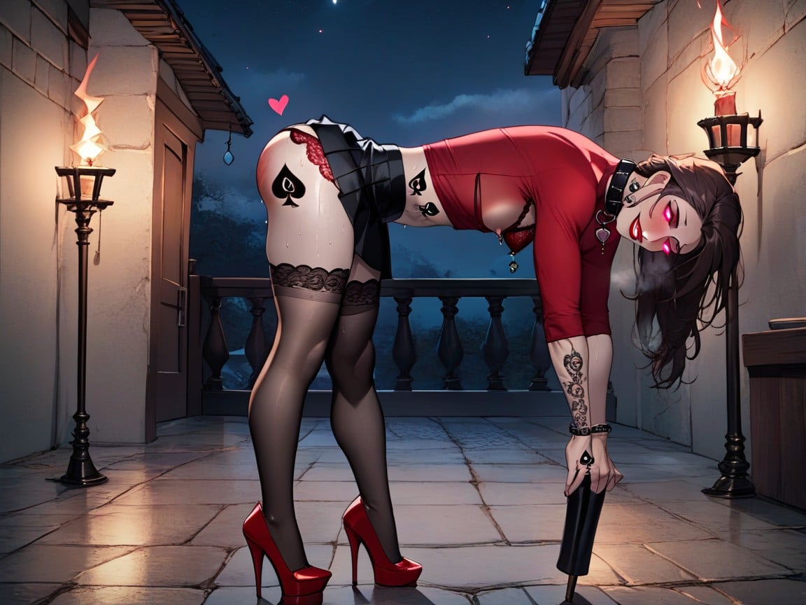 Spanked, Heart Eyes, Hypnotic Glowing Eyes AI Porn