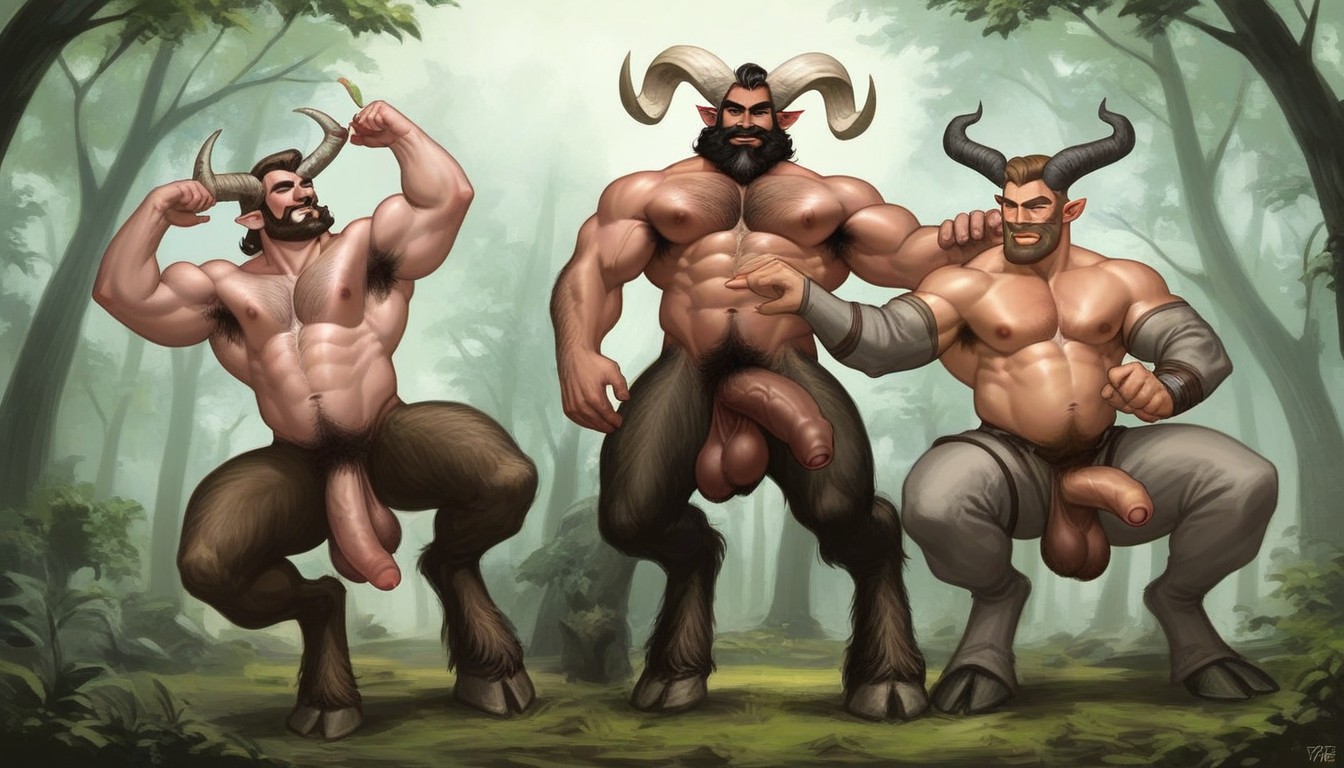 C Dances, Beasts Feet, Thick Eyebrows AI Gay Porn