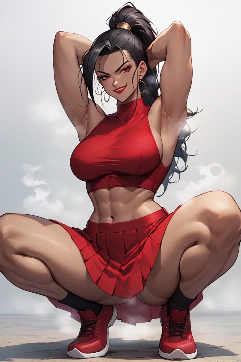 25+, Squatting, Full Body Hentai AI Porn