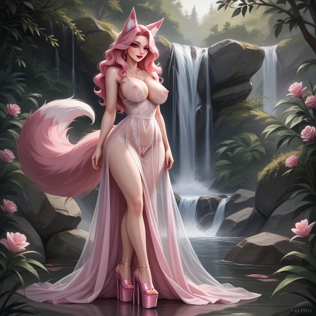 Massive Cock, Goth, Big Breasts Furry AI Porn