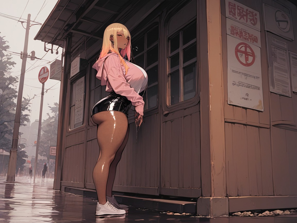 Dripping, Sweaty, Gyaru Hentai AI Porn