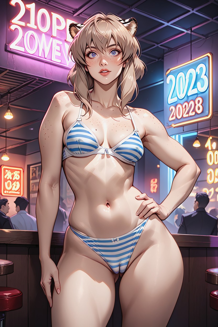 Ultra Hd, Extra Wide Eyes, Cubby Stomach AI Porn