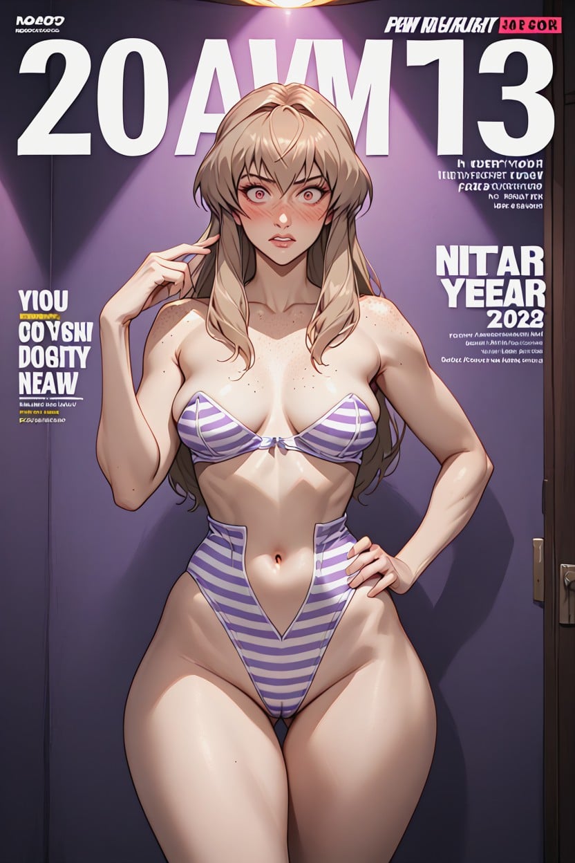 Small Breasts, One Hand On Hip, Looking At Viewer AI Porn