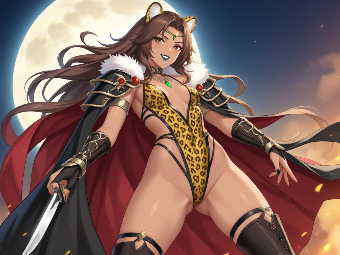 Tight Round Ass, Breasts Apart, Skinny Hentai AI Porn