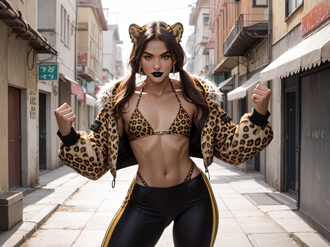 Nsfw, Low Chest Width, High Tight Breasts AI Porn
