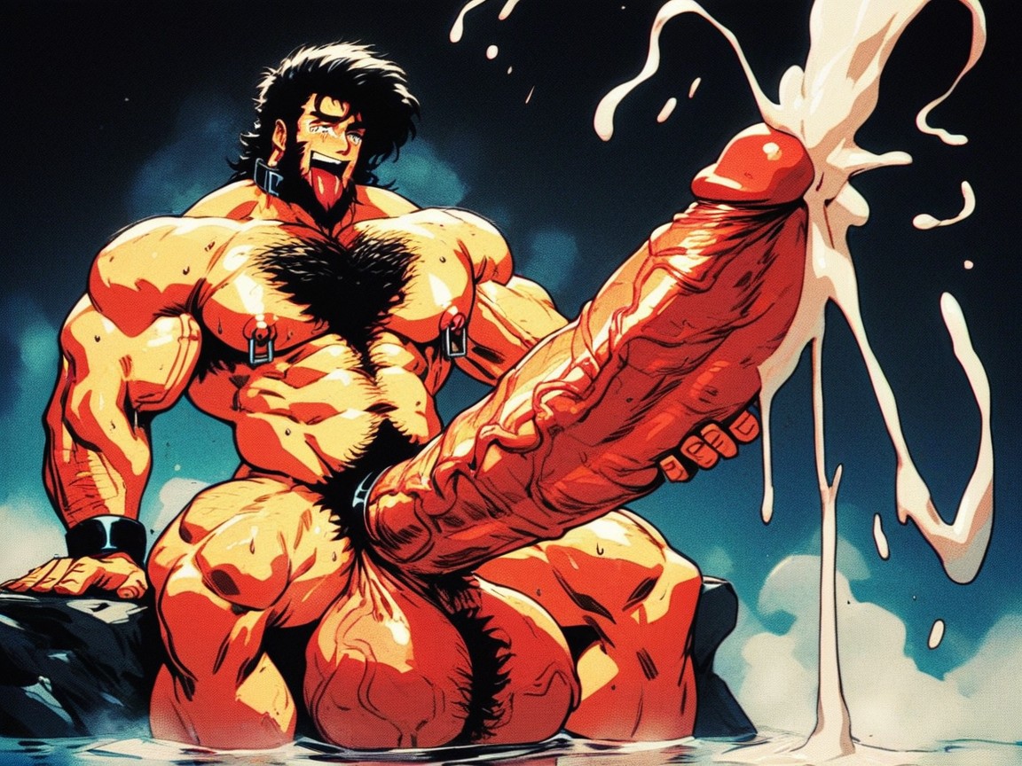 Orgásmica, Impossibly Huge Balls, Shaggy Beard Porno IA