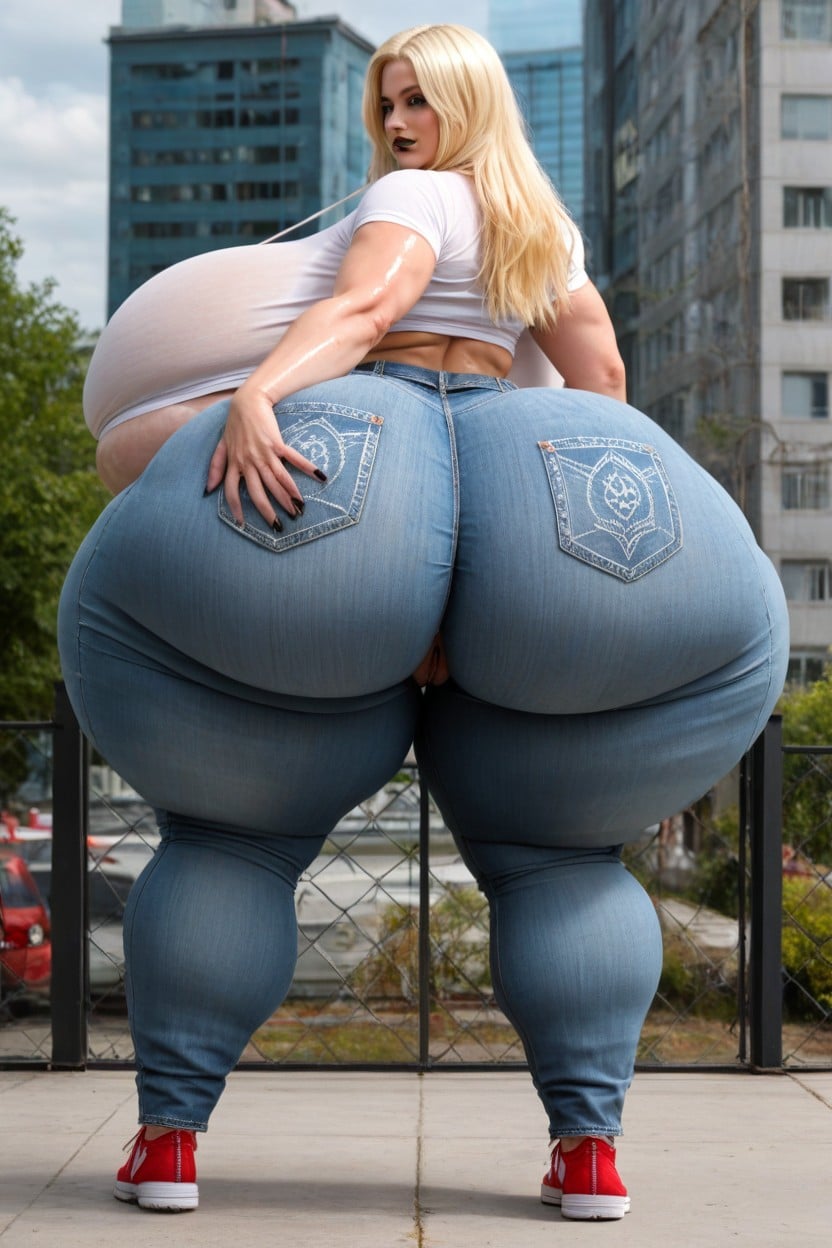 Fit, Écarter Les Fesses, Wet Porno IA
