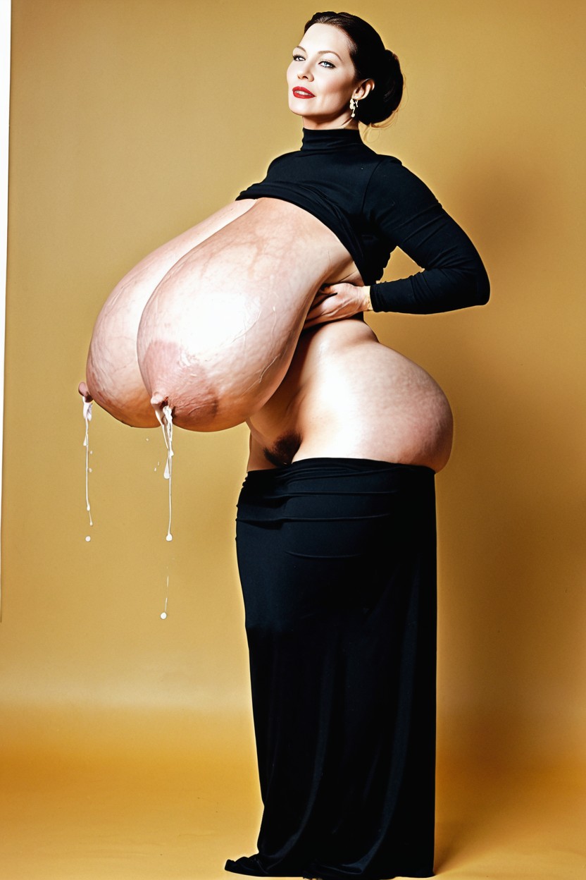Giant Breasts, Hyper Breasts, Enormously Insane Massive Gigantic Breasts AI 포르노