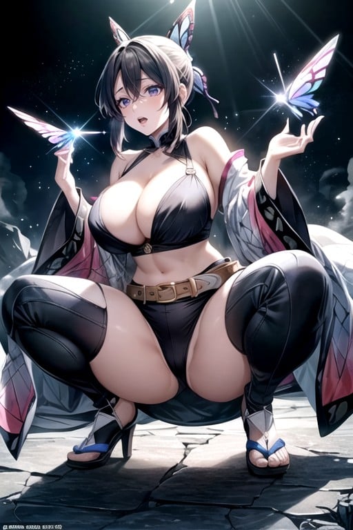 Large Ass, Fully Clothed, Kochou Shinobu (demon Slayer) Hentai AI Porn