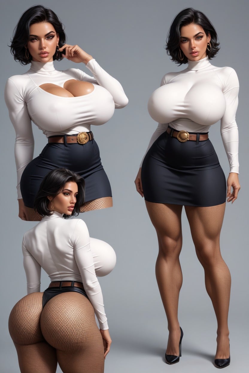 Thick Hips, Milf, Various Angles AI Porn