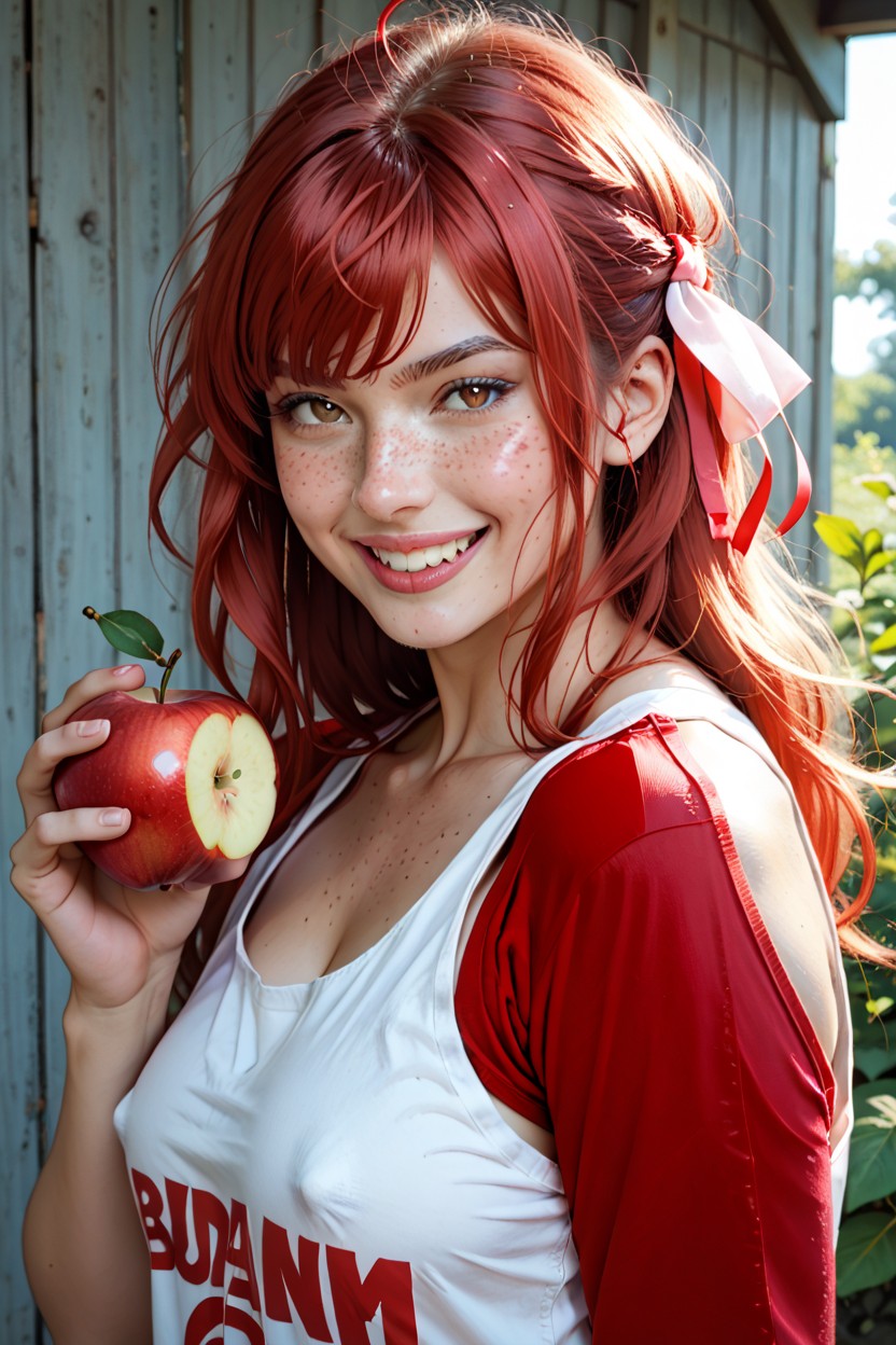 25+, Mouth Agape, Side Boob AI Porn
