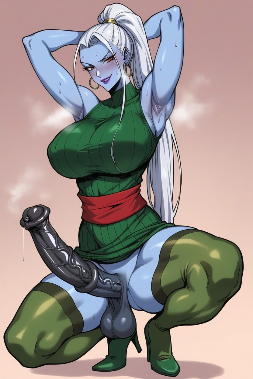 Detailed Image, Massive Ass, Arms Up Hentai AI Porn