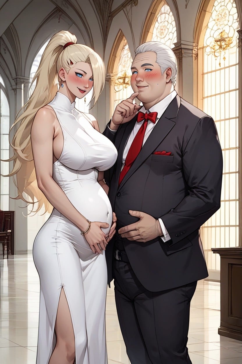 Shaved, Blushing, Shaved Hentai AI Porn