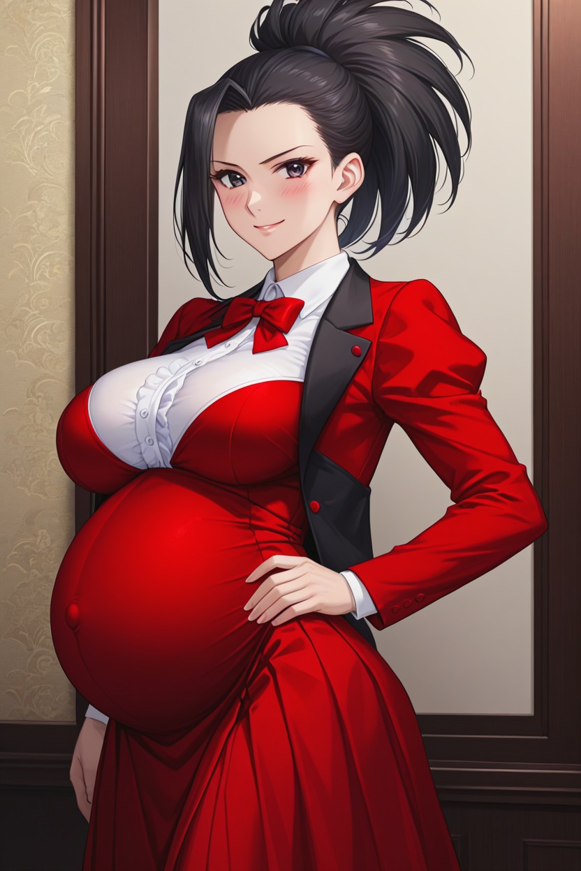 Small Ass, Hourglass, Fully Covered AI Porn
