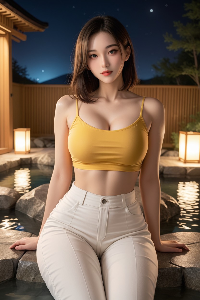Night, Soft Lighting, Perky Breast AI国产黄片
