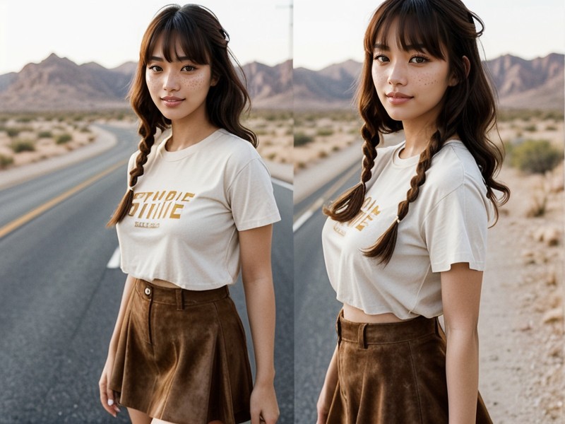 Permed Hair, S Style, Bangs Porno IA