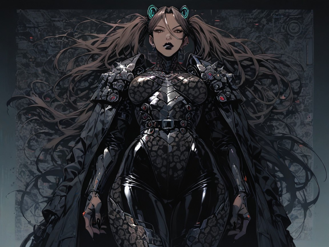 High Tight Breasts, One Woman, Black Nails 라틴 AI 야짤