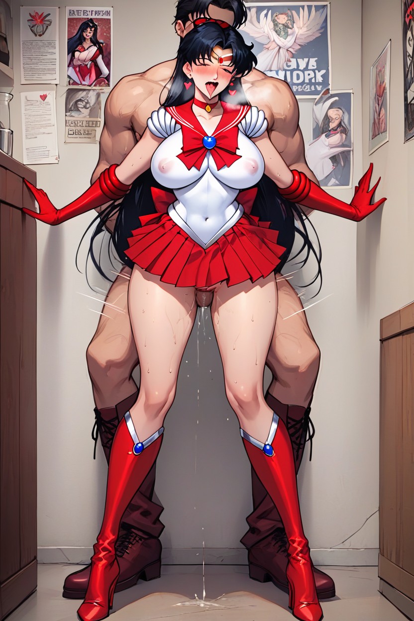Master Piece, Big Beautiful Eyes, Semi Realistic Hentai AI Porn